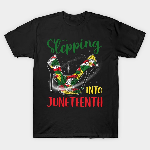 Juneteenth Black Woman Juneteenth 1865 Black History Gift For Men Women T-Shirt by truong-artist-C